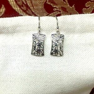 Sterling silver small dangle earrings